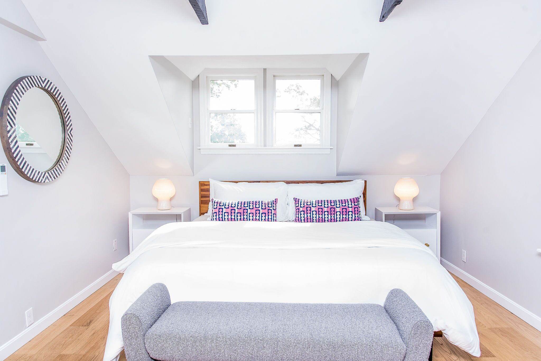 Left Wing King Bedroom on second Floor