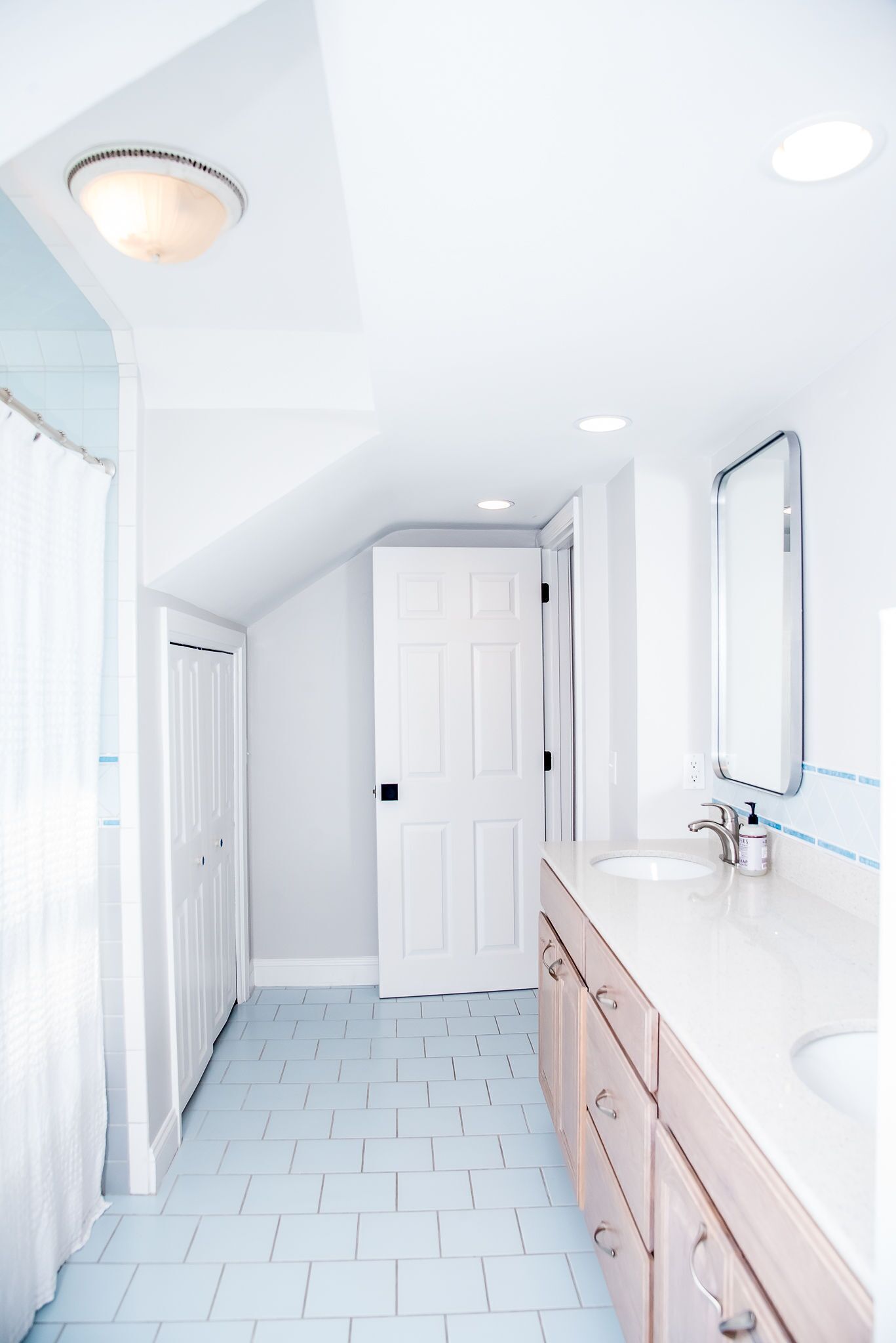 Accessible for both bedrooms on this wing.